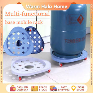 High Quality Multifunctional Pulley Loader Trolley Universal Wheel with Brake Liquefied Bottle Rack