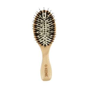 Kent Brushes LPF1 - Pure Flow Vented Oval Cushion Bristle Nylon Mix Hair Brush