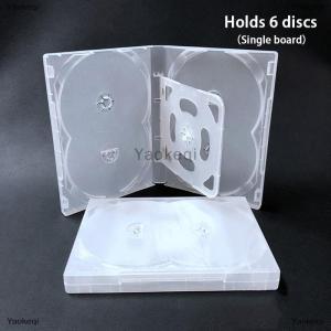 [COD] Yaokeqi High Quality Empty CD Case PP Plastic Milky Transparent CD Case CD Case Capacity 4-8 Discs