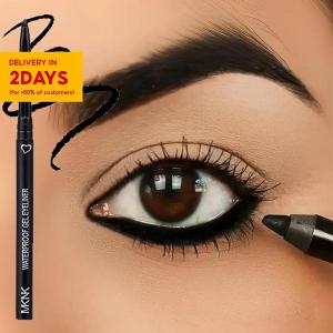 Smudge-Proof Gel Eyeliner Pencil - Intense Black Creamy & Long-Lasting Sharp Definition
