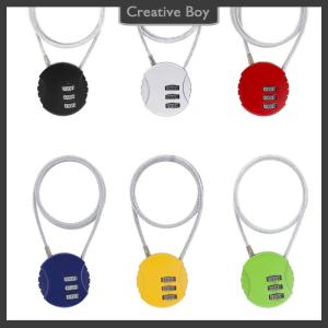 [Creative] 13 20 50cm Wire Rope Digit Padlock Password Code Security Lock Smart Combination Lock For Motorcycle Helmet Lock Wire Rope