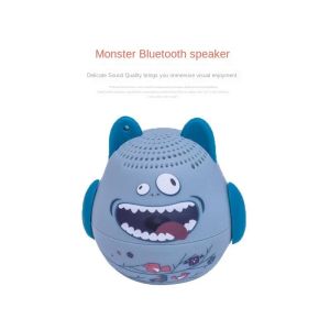 Creative cute  small stereo portable Bluetooth speaker cute cartoon girl heart wireless mini mobile phone subwoofer