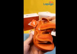 LAPAGO - Sepatu Sandal Anak Kain Jala Lembut Laki laki Perempuan Umur 1-8 Thn Bahan Eva Type MD