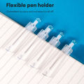 Deli A122 Press Gel Pen 0.35mm Full Needle Tube (Black) 1Pc. 