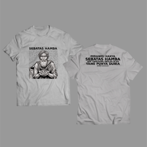 Kaos SEBATAS HAMBA by MarkasKaos.id / Kaos Kata Kata / Kaos Keren / Kaos Distro Premium / Kaos Pekerja Keras / Kaos Profesi Keren / Kaos Pria Wanita / Kaos Cotton Combed 24s