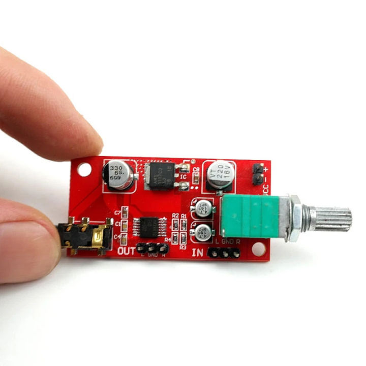 The MAX4410 Mini amplifier can be used instead as a power amplifier ...