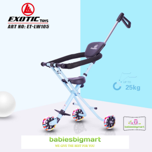 Magic Sroller Micro Trike Exotic LW 105 Kereta Dororong Anak