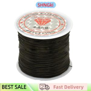 SHNGki 50M Strong Stretch Elastic Cord Wire rope Bracelet Necklace String Bead 0.5mm