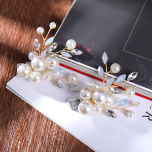 Kẹp giày cỡ nhỏ đính ngọc trai đính đá đan thủ công phong cách tiên nữ mẫu mới của Đoàn Minh.