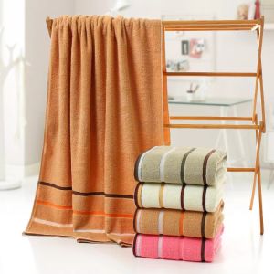 ผ้าเช็ด ผ้าเช็ดตัวผ้า ผ้าขนหนู ผ้าคอตตอน 100% เกรดดี ขนาด 140x70 ซม