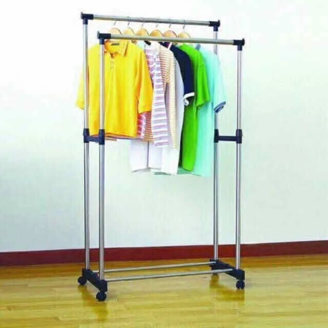 Rack Stand Floor Hanger Storage Modern Simple Clothes Storage Rack Bags  Storage