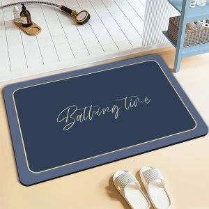 1pc bathing time Diatomite Mat Bathroom Mat Kitchen Rug Non Slip Bath Mat Quick Drying Absorbent Mat