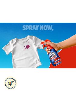 OxiClean Max Force Laundry Stain Remover Spray 354mL – 5-in-1 Power Stain Treatment