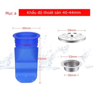 Bịt cống silicon chặn mùi hôi cống bộ nắp phễu thoát sàn chống trào ngược ngăn côn trùng khử mùi
