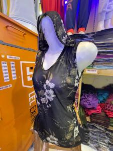 Atasan senam bahan tile