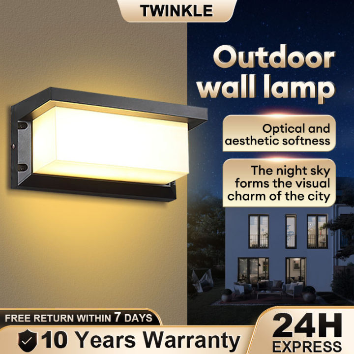 Wall Light Lampu Dinding Indoor LED Light Outdoor Waterproof Wall Lamp