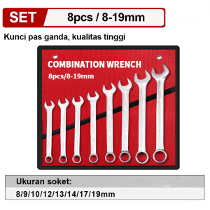 NESO Kunci Ring Pas set 8-14 pcs 8-24mm wrench kunci pas Harga murah barang berkualitas Original NT61