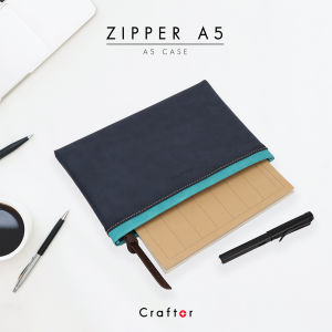 ซองใส่เอกสาร รุ่น Zipper A5 - Craftor