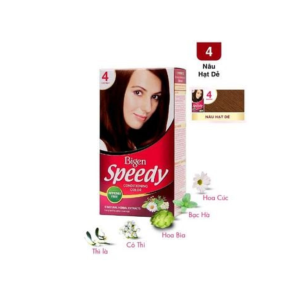Thuốc Nhuộm Tóc Phủ Bạc Tại Nhà Bigen Speedy Số - Phủ Bạc Thảo Dược Màu Thời Trang 80ml