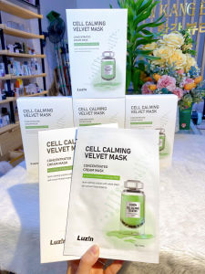 Mặt nạ vải vi sợi Luzin Cell Velvet Concentrated Cream Mask
