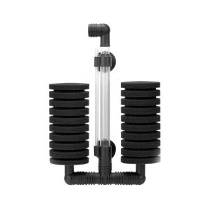 DJDK Noiselessly Biological Air Driven Home for Aquarium Filter Fish Tank Accessory Bio-Sponge Filter Pet Supplies