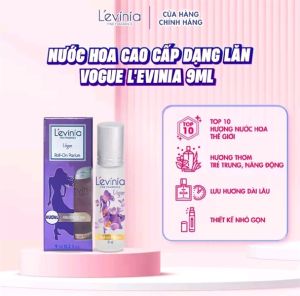COMBO 3 CHAI 3 MÙI Nước Hoa Cao Cấp Dạng Lăn Levinia 9ml Levinia