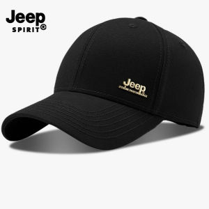 JEEP SPIRIT Outdoor Sun Hats Baseball Cap For Men Women Adjustable Trucker Golf Solid Color Hat