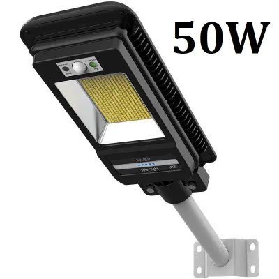 LAMPU JALAN TENAGA MATAHARI 50W / LAMPU JALAN SOLAR CEL 50W / LAMPU JALAN TENAGA SURYA / Lampu Jalan - PJU Tenaga Surya - Solar cell - 50w sensor gerak