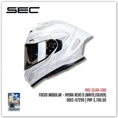 SEC Focus Modular Hydra Revo Modular Helmet for Motorcycle M-XL