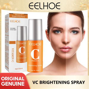 Eelhoe Vitamin VC Brightening Moisturizing Spray Brightening Facial Spray Whitening Face Serum Shrink Pores Oil Control Skin Care  Vitamin C Toner Hydrating Moisturizing Refreshing Shrinking Pore VC Spray Anti-aging Anti-wrinkle Facial Water Skin Care
