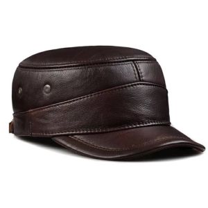 terbaru topi kulit pria topi keren topi mode gaya topi fhasionable