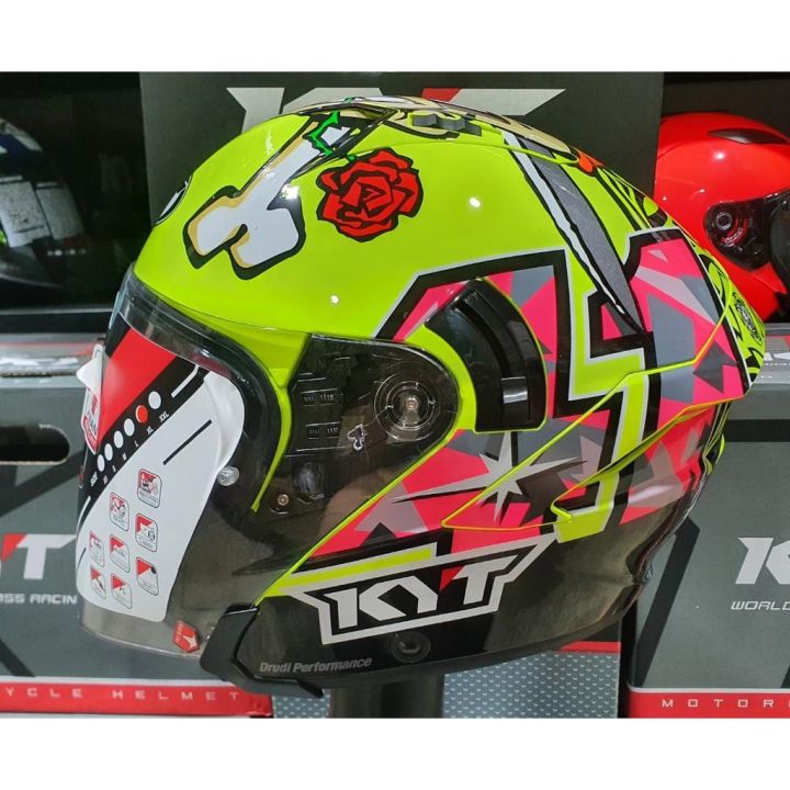 KYT HELMET NFJ ESPARGARO MISANO 2018 Xxl Helmet Size Motorcycle