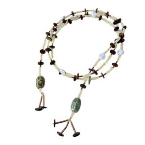 New Oriental Designed Clavicle Chain Colorful Beaded Necklace Choker Stackable for Fashion Forward Women Lady