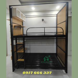 GIƯỜNG TẦNG KÍ TÚC XÁ HỘP 4X8 CAO CẤP HIỆN ĐẠI TIỆN LỢI DÀNH CHO SINH VIÊN Ở TRỌ KTX...