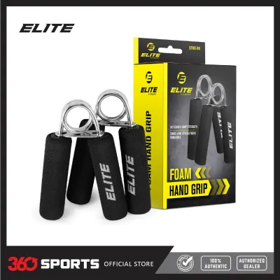 Elite Fitness Ergonomic Foam Hand Grip - Pair