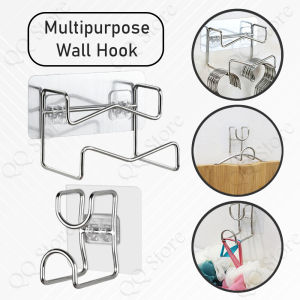 Household Shower TOILET Washbasin Iron art hook Kitchen Wall hanging viscose Storage rack basin pot hook [F34]