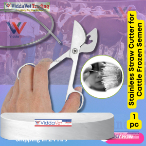 Stainless Straw cutter for Cattle Frozen Semen Tube Cutter Frozen Semen Straw Cutter Semen Tube Cutter for 0.25ml 0.5ml