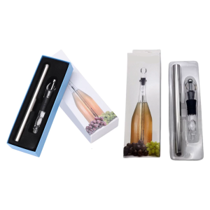 Beer Beverage Freeze Stick Ice Wine Coolers Replacement Stainless Steels Wine Cooling Stick Wine Chilling Rod Enduring