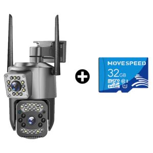 xiaomi Buy 1 Take 1 V380 Pro CCTV Camera dual lens WiFi Wireless Outdoor IP Security Cameras 4K 8Mp