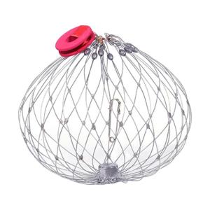 Câu cá nước mặn cua bẫy khung thép không gỉ điều chỉnh cua bẫy lồng với tự động triển khai Dụng cụ câu cá Phụ Kiện