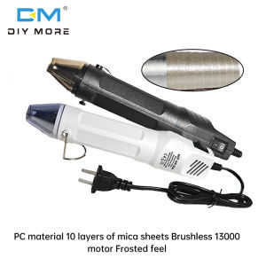Diymore 300W AC 220V gốm mềm ống co nhiệt nhiệt co phim nóng súng hơi thích hợp cho gốm mềm/ống co nhiệt/bảo trì điện thoại thoại di động