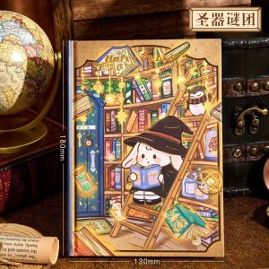 {Ready Stock} INS Harry Rabbit Magic School Series Creative Cute Cartoon Diary Notebook Student