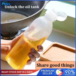 【Low Price】3PCS Kitchen Squeeze Oil Bottle Oil Dispenser Bottle   Bottles PP Vinegar Soy Sauce Sprayer Cooking BBQ PhIeo