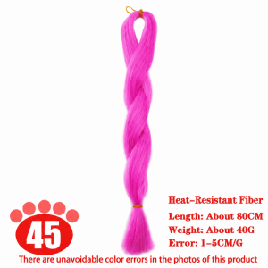DOWNA 80cm Cấy tóc cho búp bê Chịu nhiệt Sợi chịu nhiệt Vật liệu cấy tóc cho búp bê Mịn Màng Thẳng Đứng Tóc búp bê làm từ sợi chịu nhiệt Cho Búp bê BJD SD Tóc búp bê