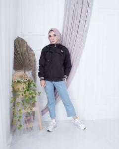 Jaket cowok cewek terbaru 2023 keren viral tiktok jacket wanita bahan parasut tebal waterproof pria dewasa model korean style distro kece