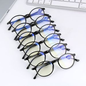 SZXBOGS TR90 Antifatigue Round Frame Classic Computer Eyewear  Anti Blue Rays Presbyopia Eyeglasses Reading Glasses