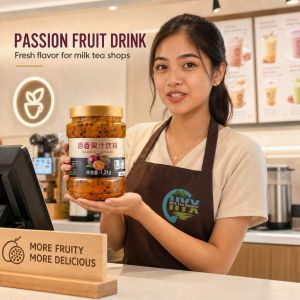 PASSION JAMFOR FRUIT TEAYOUGURT SERIESADDS FLAVORFRESH DRINKS BEST SELLER JAM QUALITY PRODUCTS 1.2kg