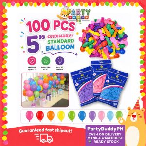100pcs 5 inch King Star Standard and Retro balloons sold by Partybuddyph