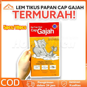 5pcs Lem Tikus Cap Gajah Jebakan Perangkap Tikus Model Buku Lem Papan Gajah Original Asli 70 gram
