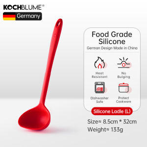 Kochblume muôi bằng Silicone Muông ăn sup dùng cho thực phẩm Silicone chịu nhiệt không chứa BPA dung tích lớn không dính dụng cụ nhà bếp